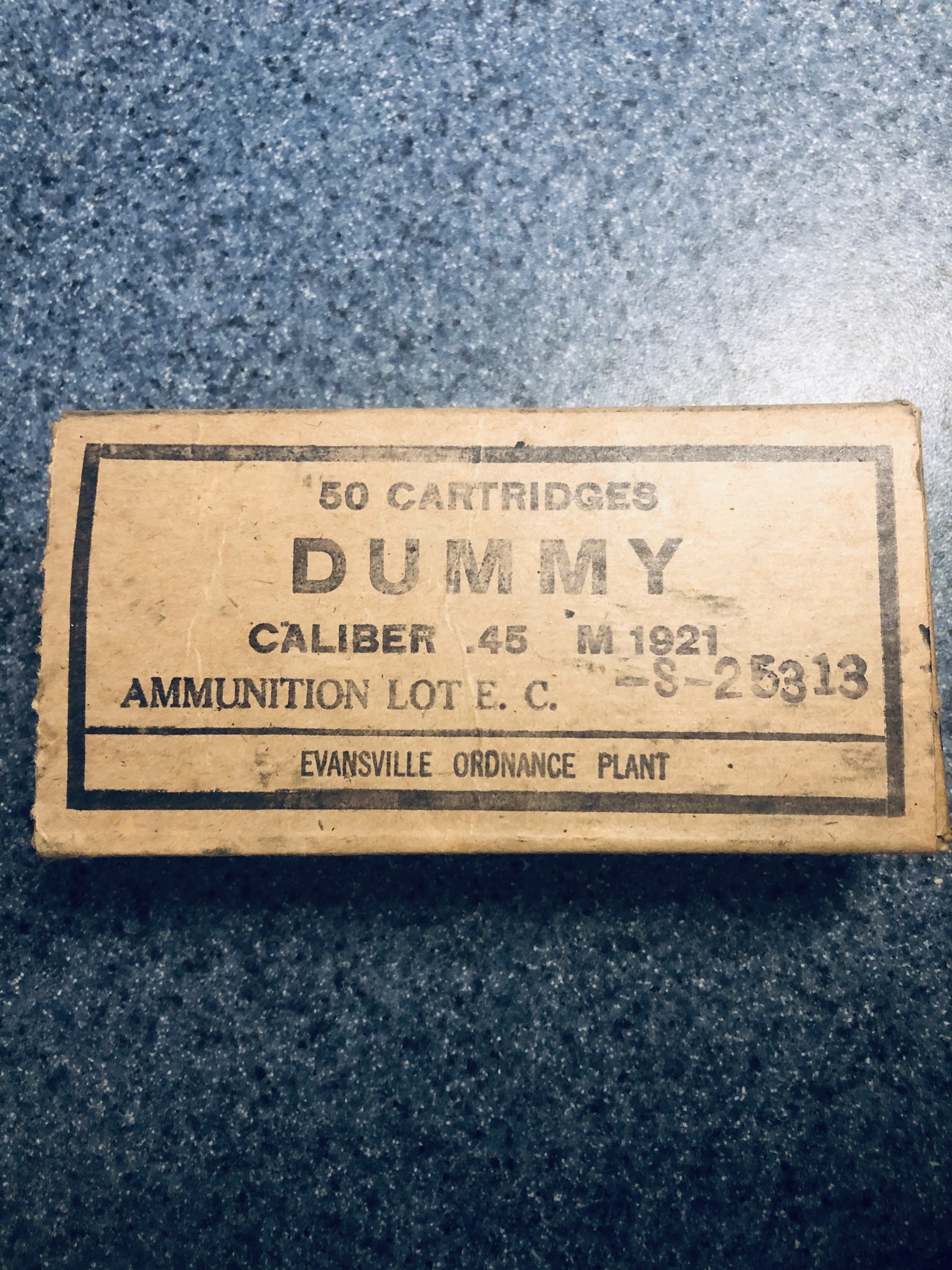 WWII Complete Cartridge Collection - Snap Caps Dummy Rounds 
