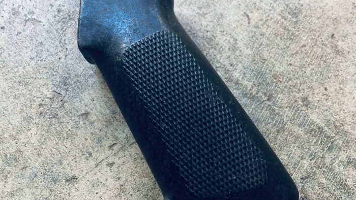 Original "C" Marked Colt M16A1 Grip, Vietnam Era U.S. Army Issue, GREAT Condition