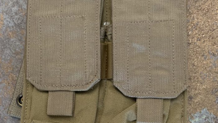 Eagle Industries Double M4 Magazine Pouch - Khaki - New