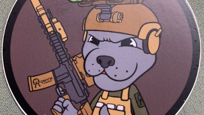 Onyx Arms Pitbull Sticker