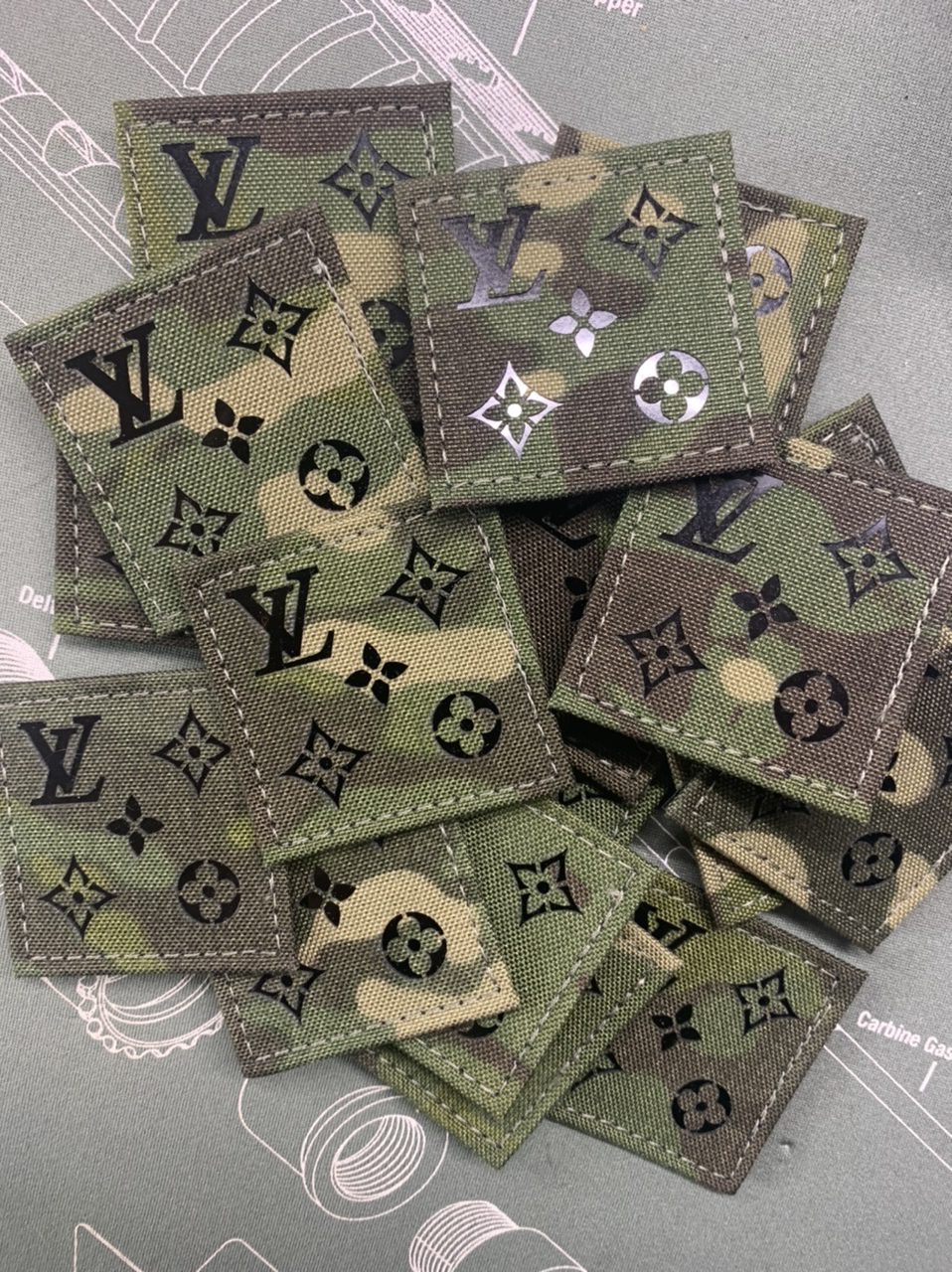 LV patches,LV logo patches,patch for clothing,patchwork,appliques,parches  ropa