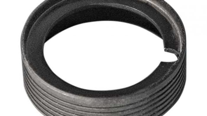A1 Flat Delta Ring - Black