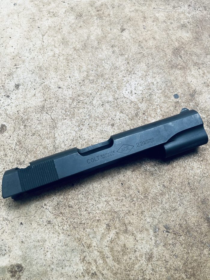 Original Colt "Service Model Ace" Marked Conversion Unit Slide
