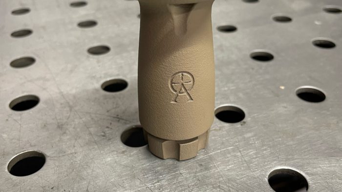 THICC Stubby Vertical Grip - MLOK - Taupe