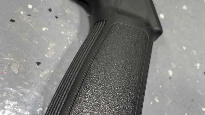 AR Over-Molded Pistol Grip - Flared-Top - Black - Like New