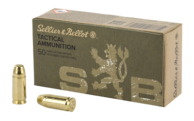 S&B Tactical Subsonic 150gr 9mm 50ct Box
