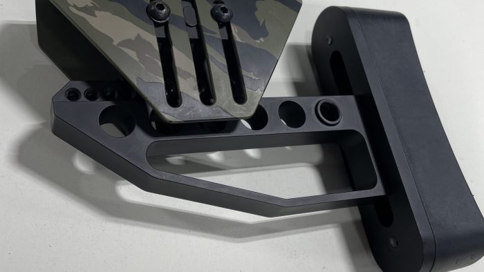 Unknown Adjustable Comb AR Stock -