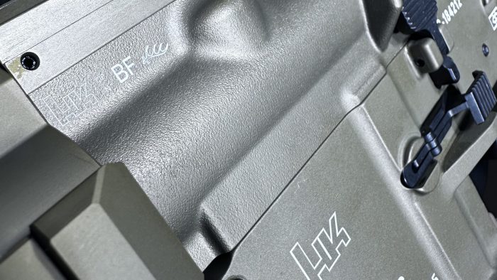 HK416 Laser Engrave Labor