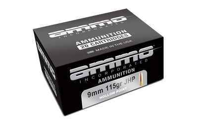 Ammo Inc. 9mm 115gr JHP