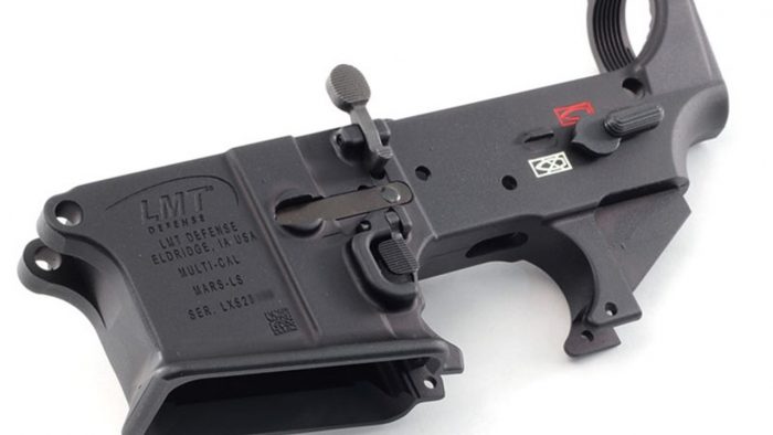 LMT MARS-L Stripped Lower Receiver - BLK