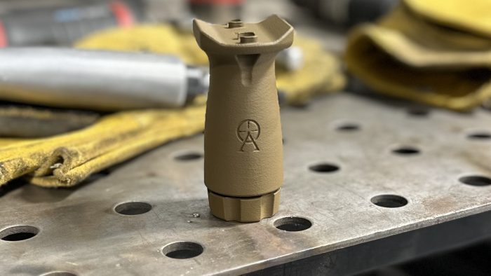 THICC Stubby Vertical Grip - MLOK - Coyote Brown