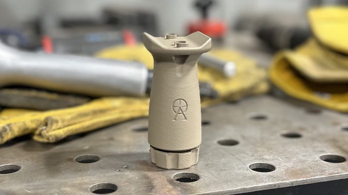 THICC Stubby Vertical Grip - MLOK - Taupe
