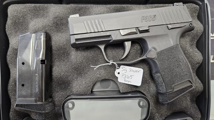 SIG SAUER P365 MS 9 MM BLK