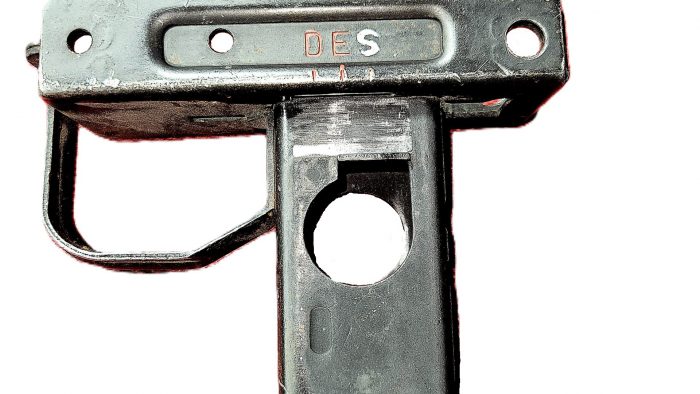 German D E S Marked Uzi FA Pistol Grip