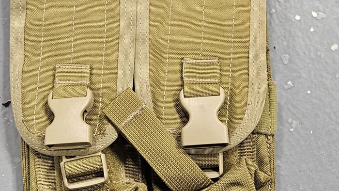 M4 Double Stack Mag Pouch - Coyote
