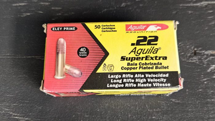 Aguila Ammunition, 22LR Interceptor, 40 Grain, Solid Point