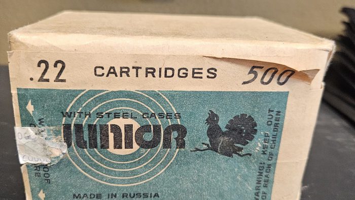 Junior, Steel Cased, 22 LR, 500rds