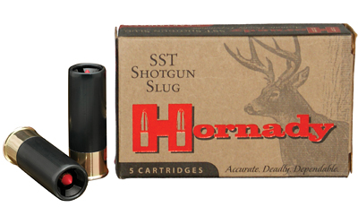 Hornady, SST, 12 Gauge 2.75", 300 Grain, FTX, Sabot Slug, 5 Round Box