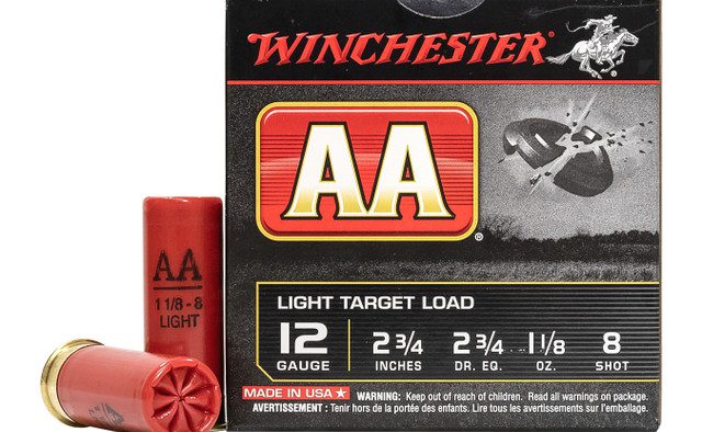 Winchester, 12 Gauge, 2.75", #8,1.125 oz. 25 Round Box