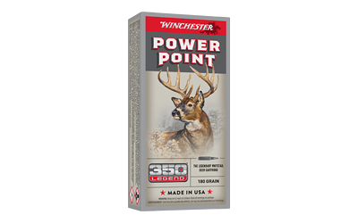 Winchester Ammunition, Super-X, 350 Legend, 180 Grain, Power Point, 20 Round Box