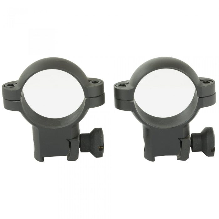 BURRIS OPTICS RIMFIRE RINGS 1" HIGH BLK DVTL