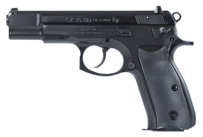 CZ 75BD 9MM BLACK 4.6" 10+1 FS  #
