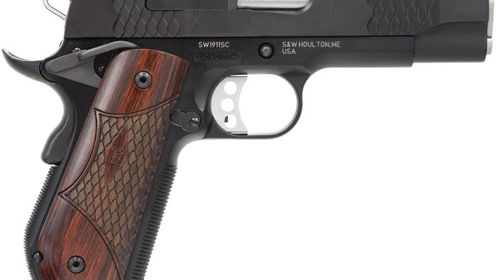 SMITH AND WESSON SW1911SC 45A 4.25" BL NS E-SER