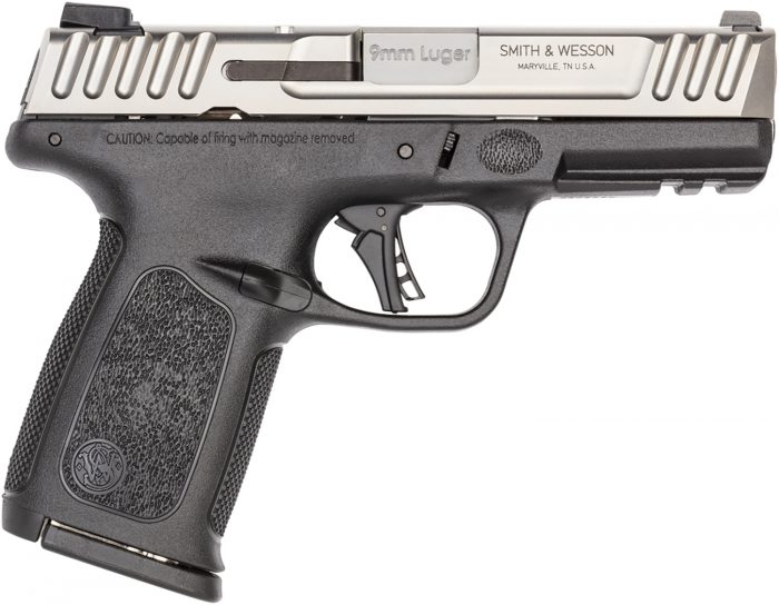 SMITH AND WESSON SD9 2.0 9MM 10+1 4" SS/BLK FS