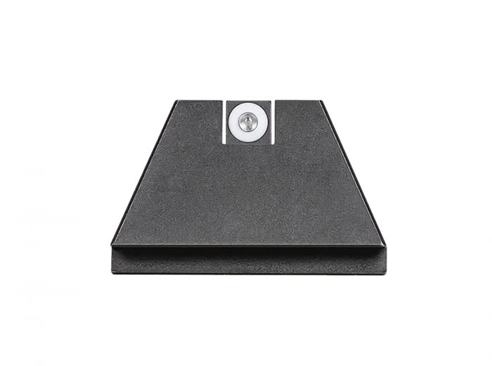 Night Fision GLK004013WGZ Suppressor Height Sights For Glock  Green Tritium White Outline Front Sight-Black/Blank Rear Sight Glock 17/17L/19