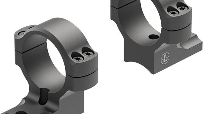 Leupold 171124 BackCountry Ring Mount Matte Black Weatherby Mark V