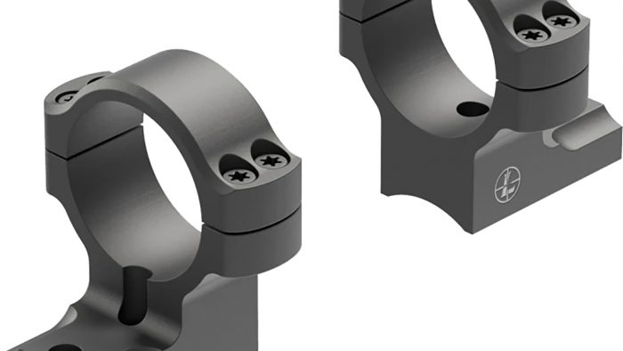Leupold 171125 BackCountry Ring Mount Matte Black Weatherby Mark V