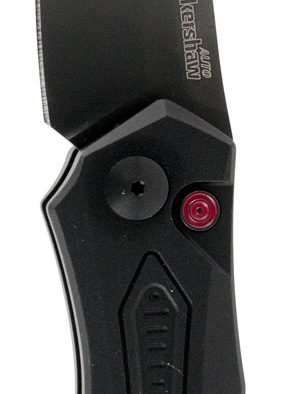 Kershaw 7800BLK Launch 6 3.75" Folding Drop Point Plain Black DLC CPM 154 SS Blade Black Anodized Aluminum Handle Includes Pocket Clip