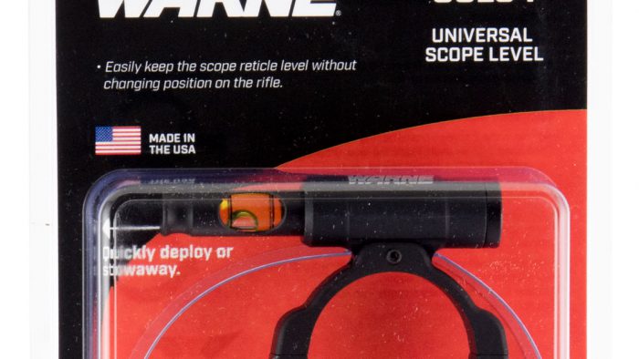 Warne USL34 Universal Scope Level  34mm Tube Diameter Universal Aluminum Black