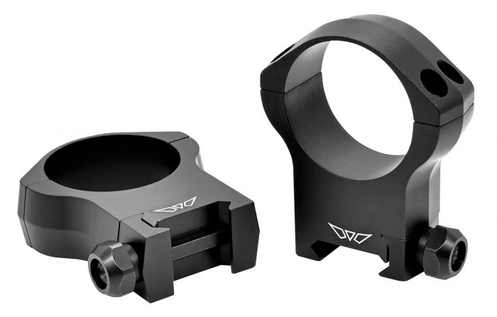 Warne 7244M Scope Rings Mountain Tech Matte Black 35mm Ultra High 0 MOA