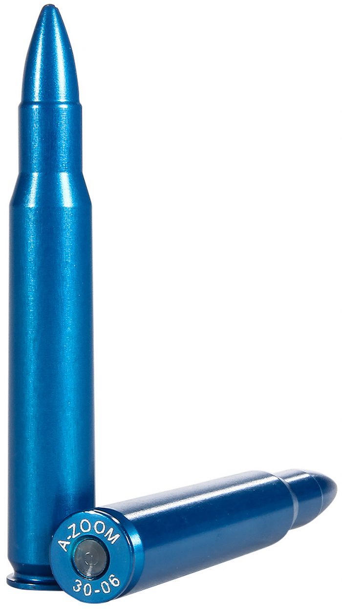 A-Zoom 12327 Rifle Blue Snap Caps 30-06Springfield 5Pack