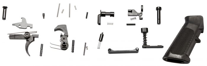 Aim Sports ARCLPK Lower Parts Kit  AR-15 Black