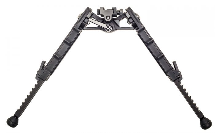 Accu-Tac HD500000 HD-50  Bipod 7"-10" Adjustment Black Hardcoat Anodized  6061-T6 Aluminum