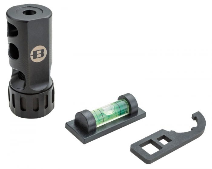 Bergara Rifles BA0006 ST-1 Self Timing Muzzle Brake, 5/8"-24 tpi Threads, 1" Diameter, 30 Cal
