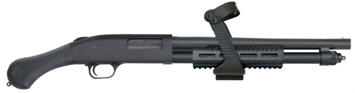 Mossberg 50647 590 Shockwave Shock 'N' Saw 12 Gauge 3" 14.38" 5+1 Blued Black Fixed Raptor Birdshead Grip