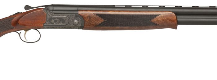 Dickinson LLC GW12B28P Green Wing  12 Gauge 2rd 3" 28" Vent Rib Barrel, Engraved Steel Receiver,   Matte Black Metal Finish, Bead Front Sight, Wood Stock & Ejector