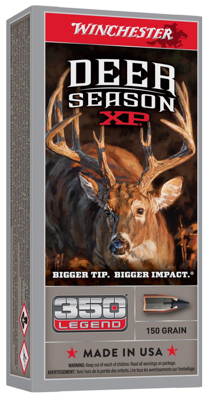 Winchester Ammo X350DS Deer Season XP 350Legend 150gr Extreme Point 20 Per Box/10 Case