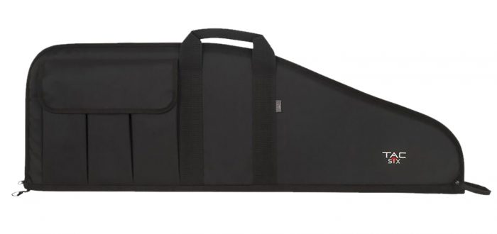 Tac Six 1080 Engage Tactical Rifle Case 38" Black Endura w/ D-Ring & Foam Padding