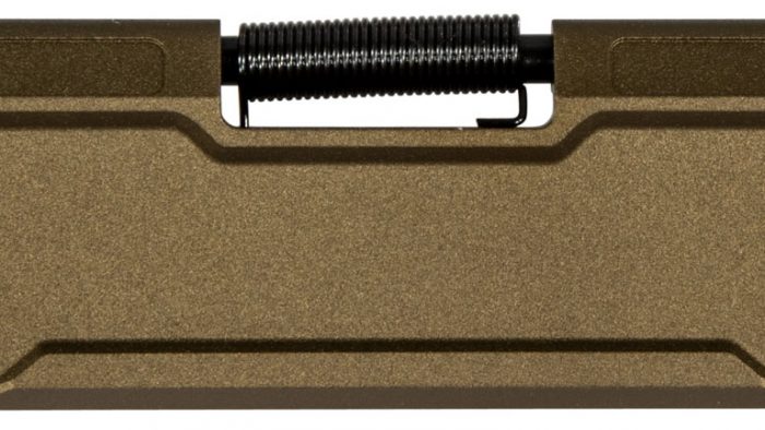 Strike ARBUDC223FDE Ultimate Dust Cover Billet Ultimate Dust Cover AR-15, M4, M16 Billet Aluminum