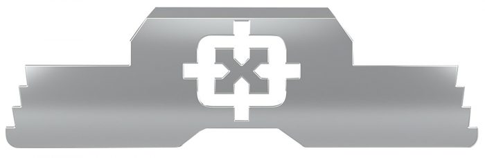 Cross Armory CRG5SLSV Slide Lock  Extended Silver 4140 Steel for Glock Gen1-5 P80