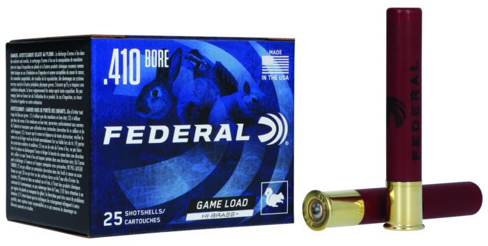 Federal H4126 Game-Shok High Brass 410 Gauge 2.50" 1/2oz 6Shot 25 Per Box/10 Case