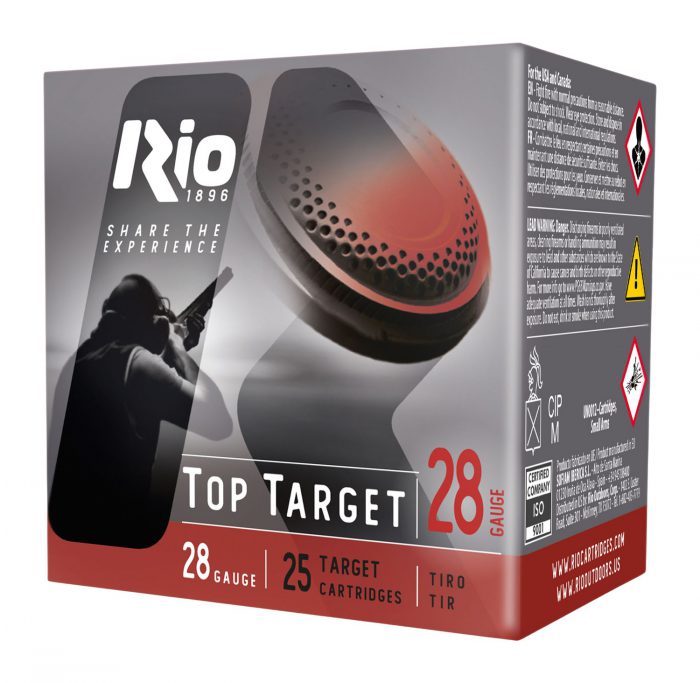 Rio Ammunition RC2875 Top Target  28 Gauge 2.75" 3/4 oz 7.5 Shot 25 Per Box/ 10 Case