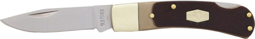 OLD TIMER KNIFE BEAR HEAD - 1-BLADE LOCKBACK 2.2" S/S DEL