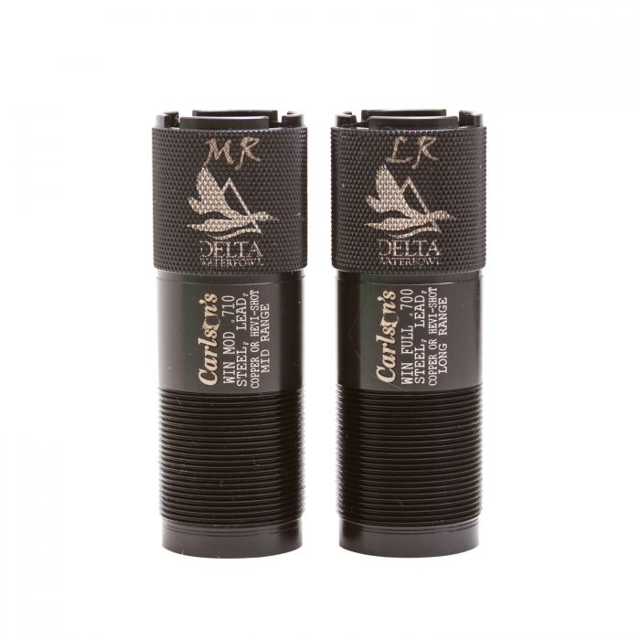 Carlson's Choke Tubes 07470 Delta Waterfowl  Winchester 12 Gauge Mid/Long Range Extended 17-4 Stainless Steel