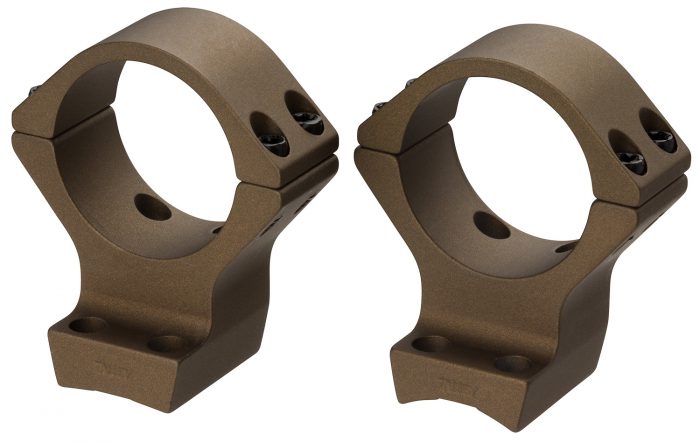 Browning 12531 X-Bolt Scope Mount System X-Lock Burnt Bronze Cerakote Aluminum 1" Tube, Low Rings