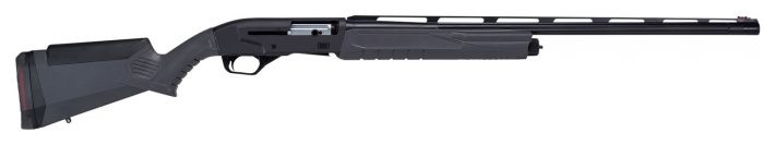 Savage Arms 57602 Renegauge Field Full Size 12 Gauge Semi-Auto 3" 4+1 28" Black Melonite Fluted Vent Rib Barrel, Matte Black Aluminum Receiver, Adjustable Matte Gray Synthetic Stock, Right Hand